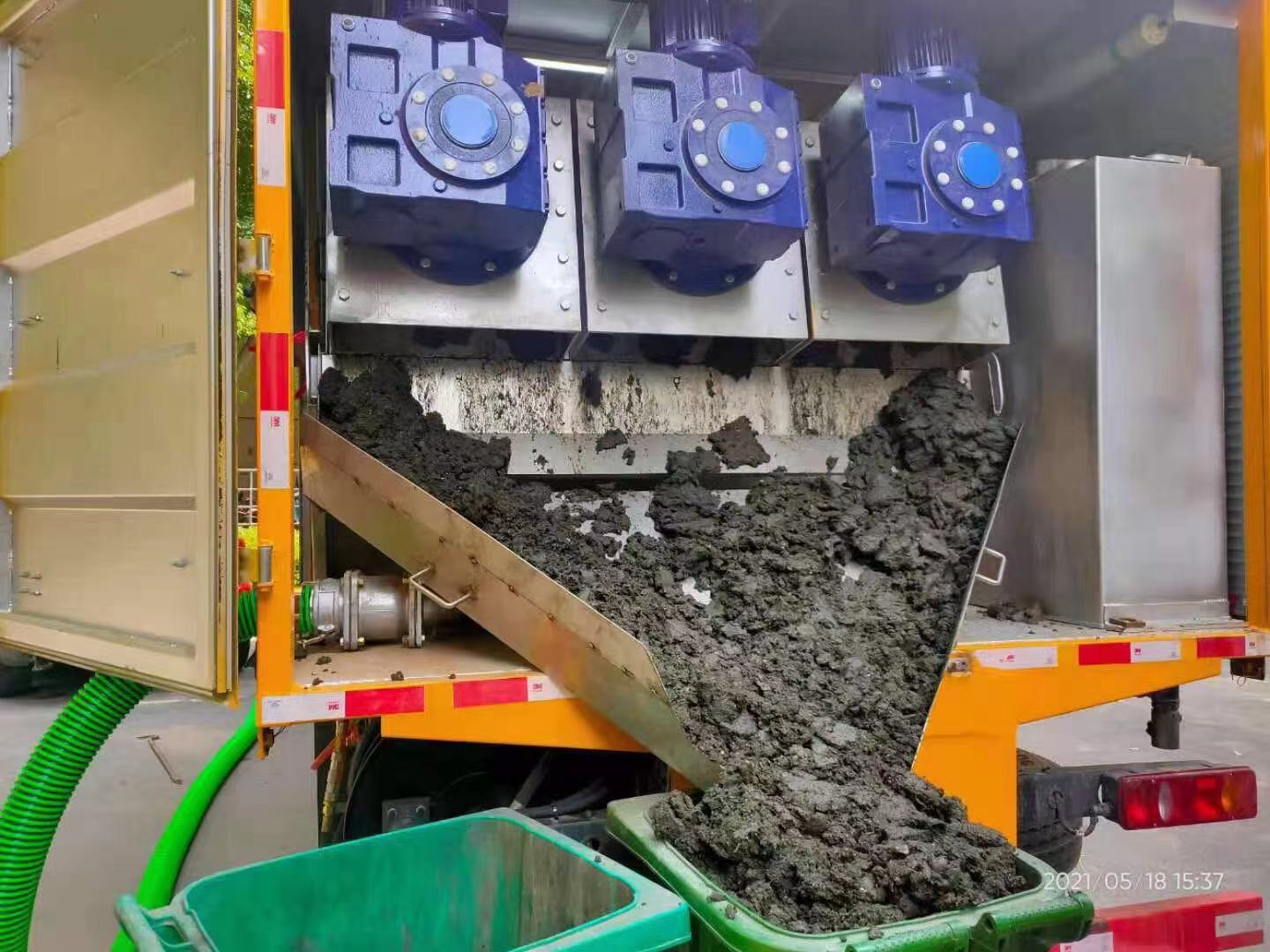 阳泉化粪池清掏城市维护站-泥浆净化干湿分离处理